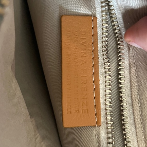 Divina Firenze Convertible crossbody shoulder bag light blue - Picture 7 of 9